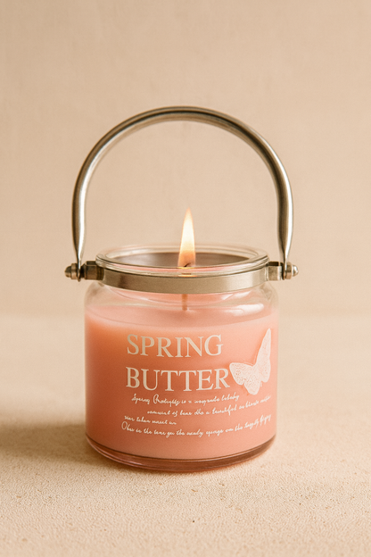 Büyük Boy Kokulu Kavanoz Dekoratif Mum SHN-2000