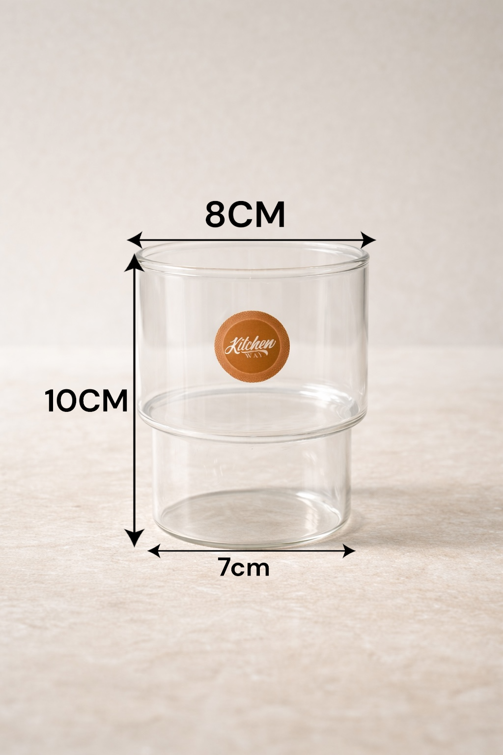 Borosilikat 2’li Cam Meşrubat Bardak 370ml Isıya Dayanıklı Şeffaf Cam Bardak Seti KW-1052