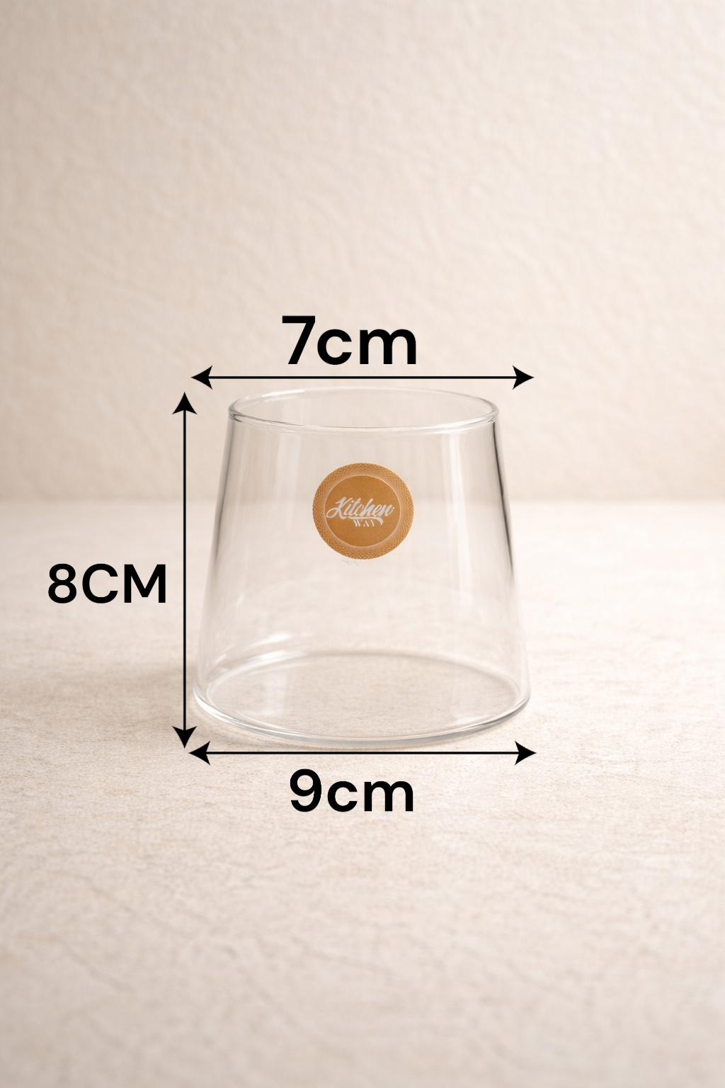 Borosilikat 2’li Cam Meşrubat Bardak 400ml Isıya Dayanıklı Şeffaf Cam Bardak Seti KW-1056