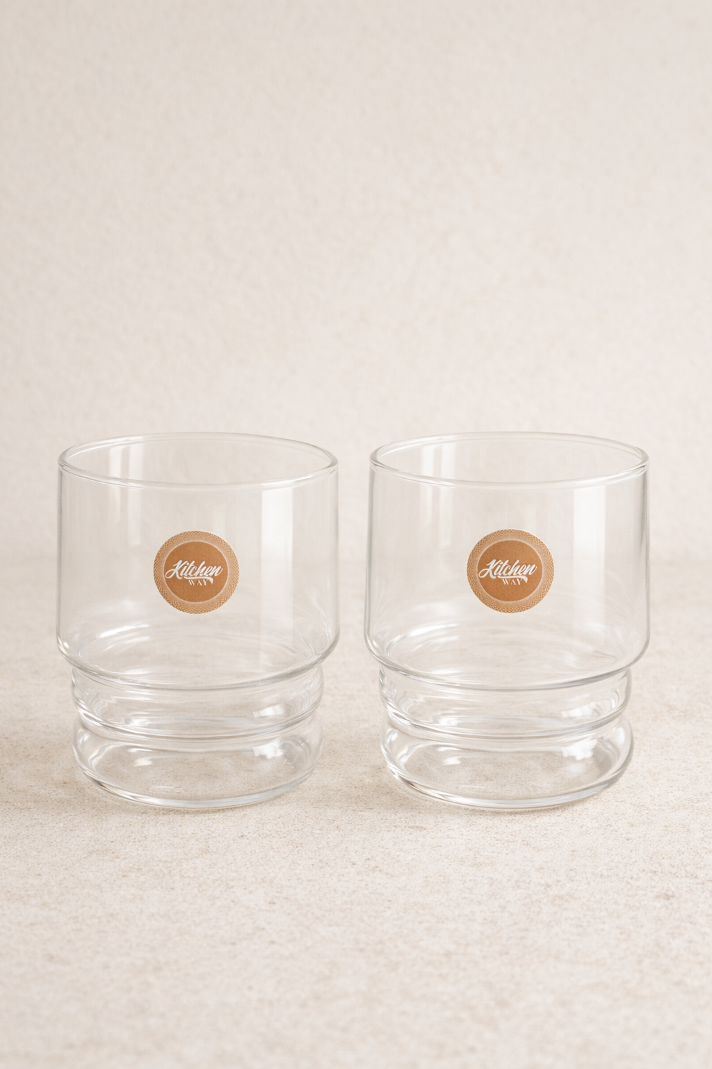 Borosilikat 6’lı Cam Bardak 350ml Isıya Dayanıklı Şeffaf Cam Bardak Seti KW-1053