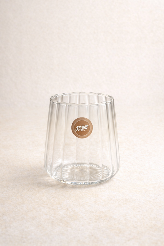 Borosilikat 2’li Cam Meşrubat Bardak 450ml Isıya Dayanıklı Şeffaf Cam Bardak Seti KW-1055