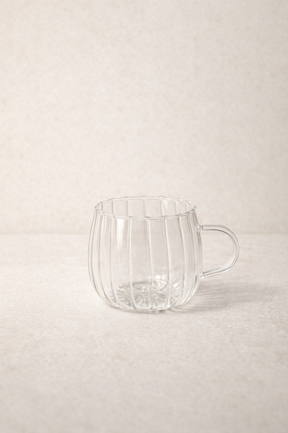 Borosilikat 2’li Cam Meşrubat Kupa 400ml Isıya Dayanıklı Şeffaf Cam Kupa Seti KW-1045