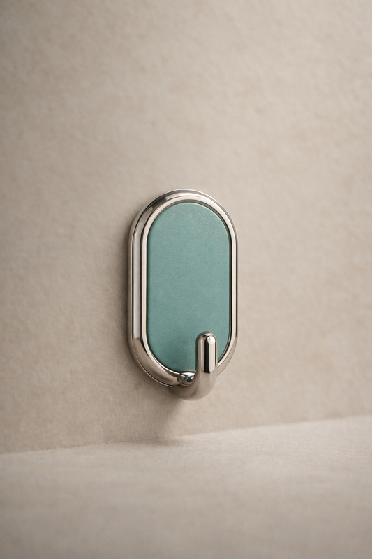 2li Lüx Oval Yapışkanlı Askı Delmesiz Güçlü Tutuşlu Duvar Askısı SHN-1425