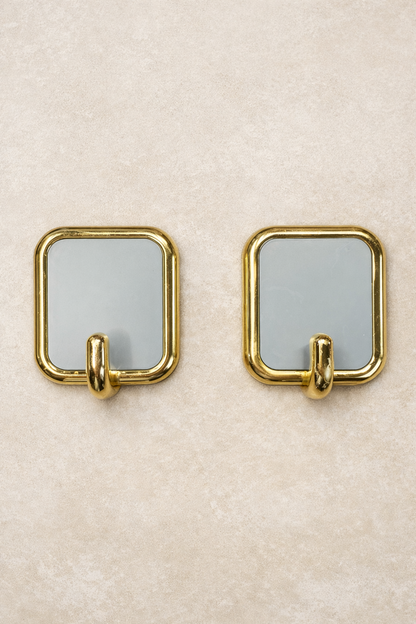 Şahane 2li Lüx Kare Yapışkanlı Askı Delmesiz Güçlü Tutuşlu Duvar Askısı SHN-1424