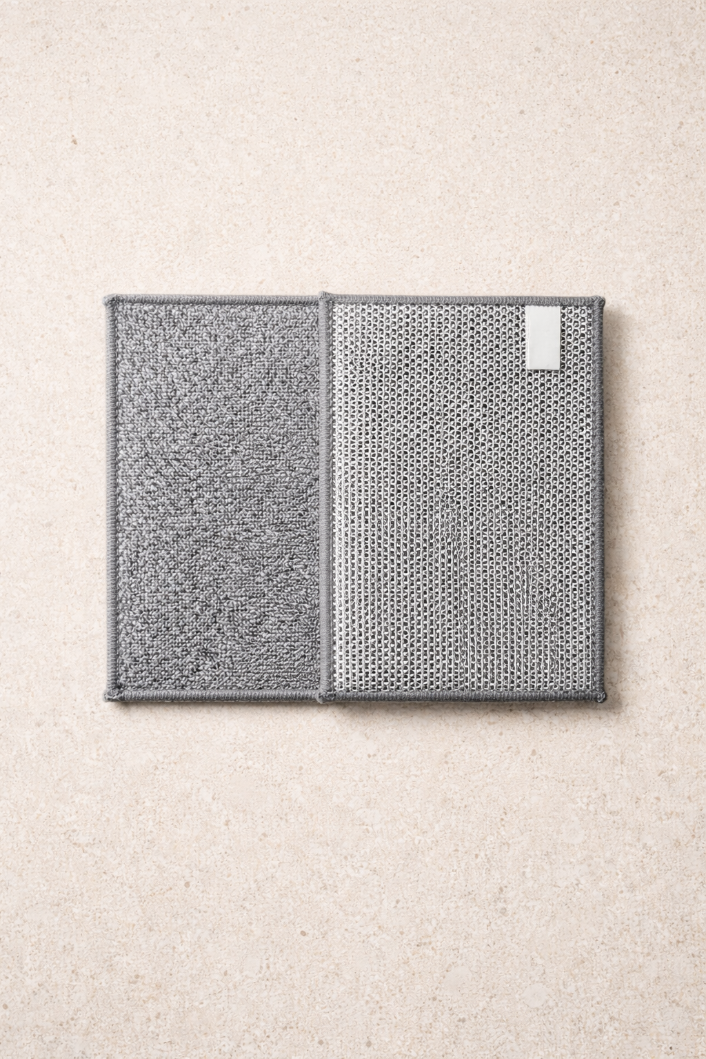 Telli ve Kumaş Taraflı Mikrofiber Bez Çift Taraflı Etkili Temizlik Bezi 2'li Set SHN-1311