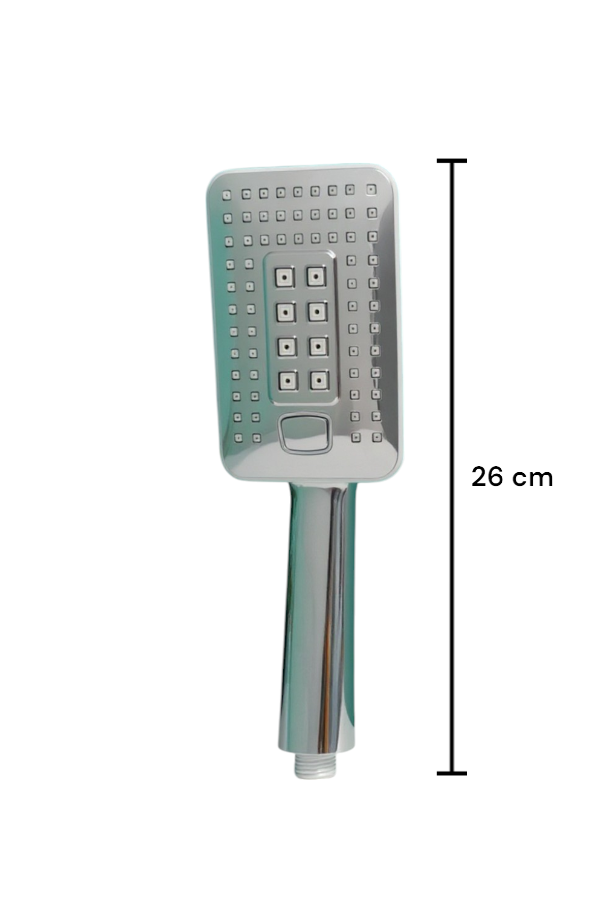 3 Fonksiyonlu Yüksek Basınçlı Kare Duş Başlığı SHN-1344