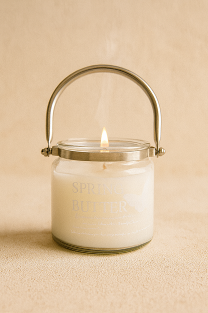 Büyük Boy Kokulu Kavanoz Dekoratif Mum SHN-2000