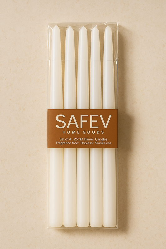 Dekoratif Set 4’lü Şamdan Mum Yemek Masası Özel Gün Ev Dekorasyonu SHN-2033