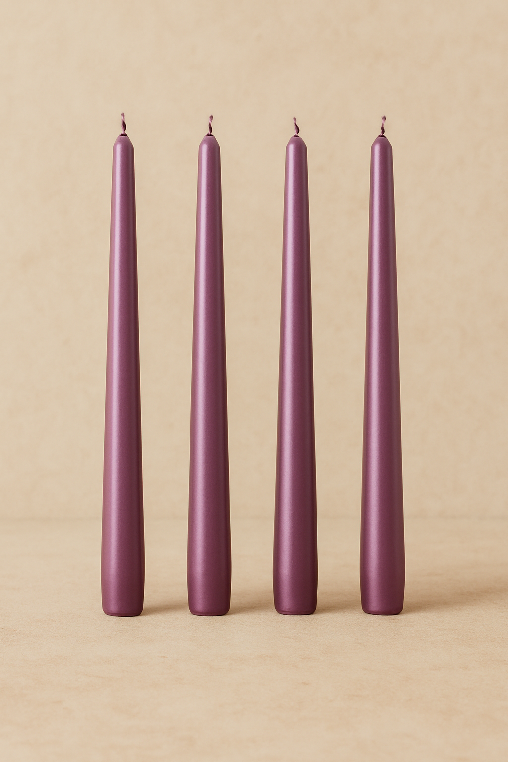 4lü Dekoratif Şamdan Mum Seti Şık Modern Tasarımlı SHN-2032