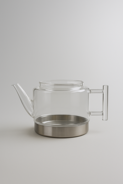 Marella Borosilikat Cam Çaydanlık Seti KW-842