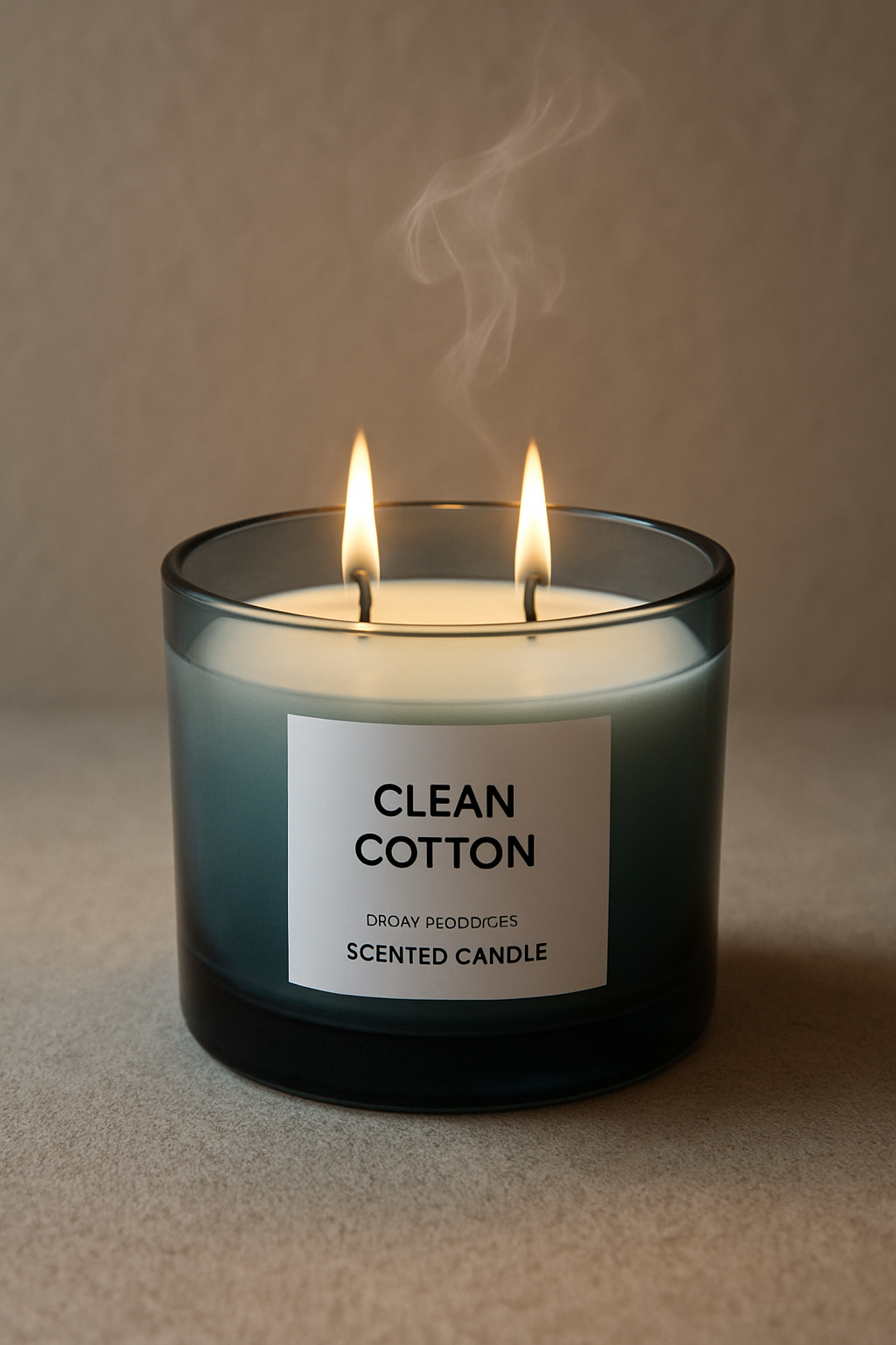 Büyük Boy Çift Fitilli Kokulu Dekoratif Mum SHN-2007