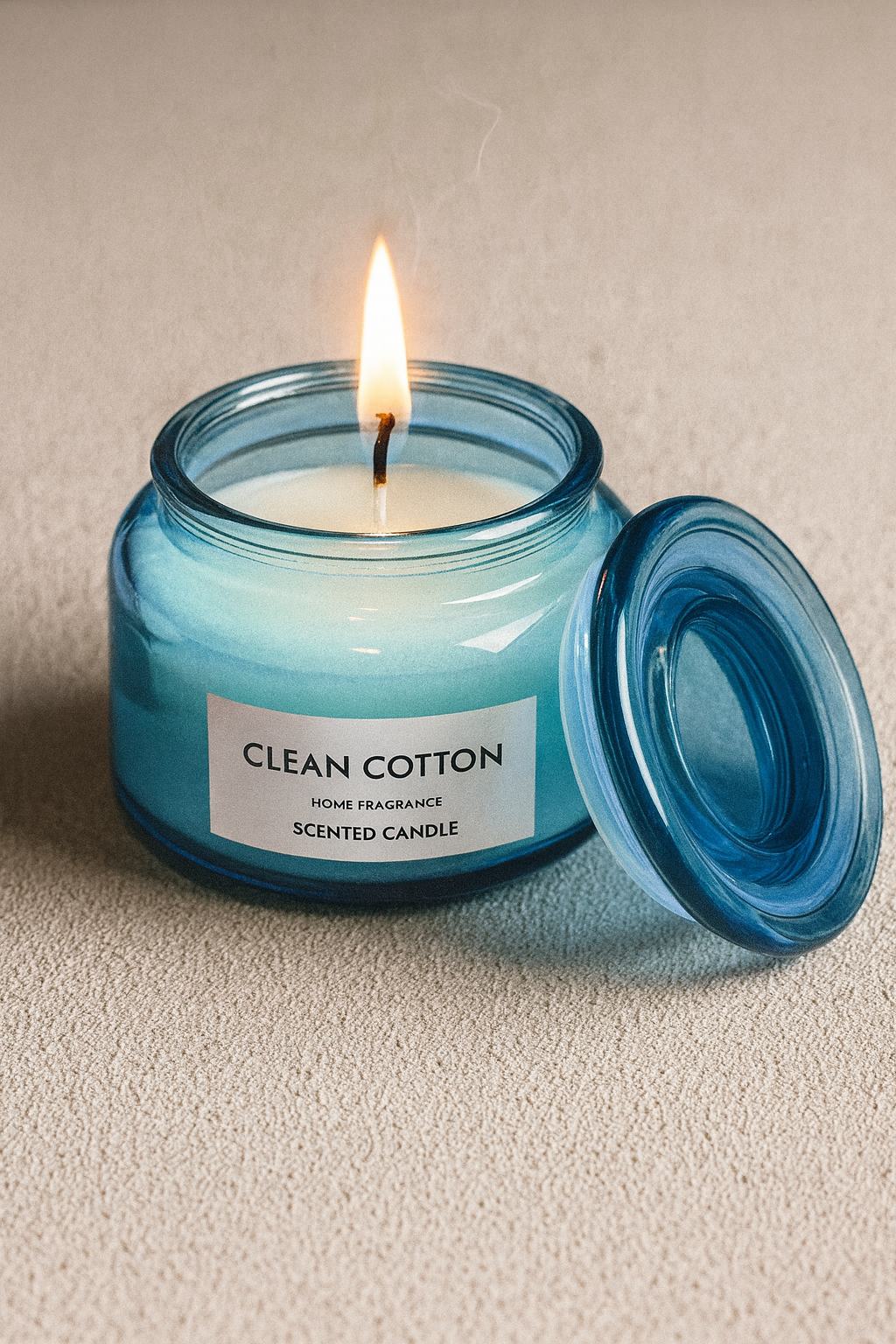 Büyük Boy Kokulu Kavanoz Dekoratif Mum SHN-2008