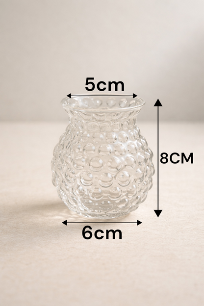 8’li 200 ML Borosilikat Desenli Cam Bardak Seti Isıya Dayanıklı Şeffaf KW-722