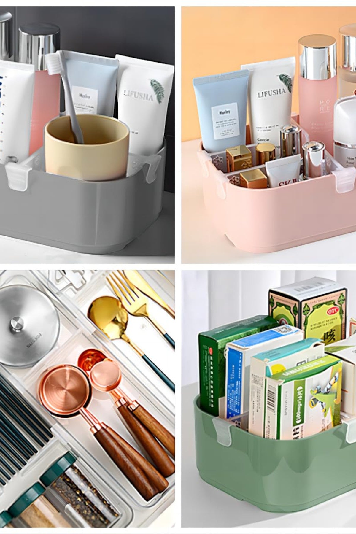 4 Lü Raf Ayırıcı Bölücü Organizer SHN-1106