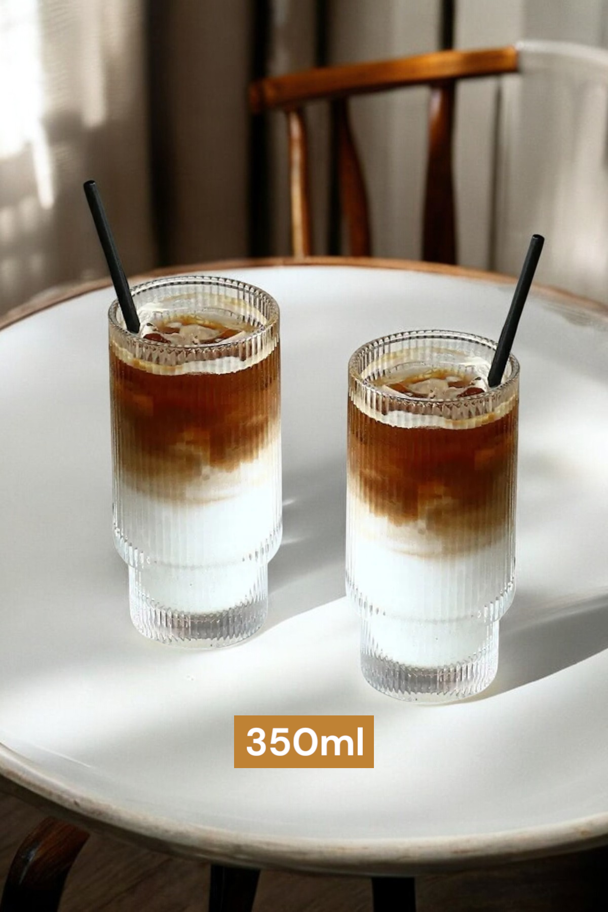 Origami Stil Cam 350ML Sunum Meşrubat 6 Lı Pinterest Isıya Dayanıklı Bardak FMA568743