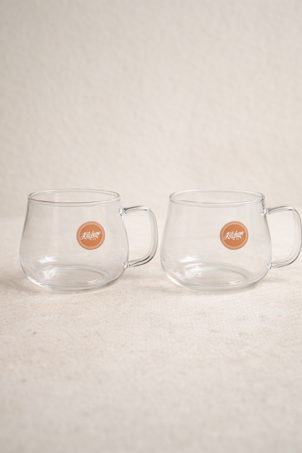 Borosilikat 6’lı Cam Meşrubat Kupa 400ml Isıya Dayanıklı Şeffaf Cam Kupa Seti KW-1048