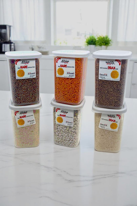 6 Lı Bold Kare Saklama Kabı 1,2Litre FMA301060