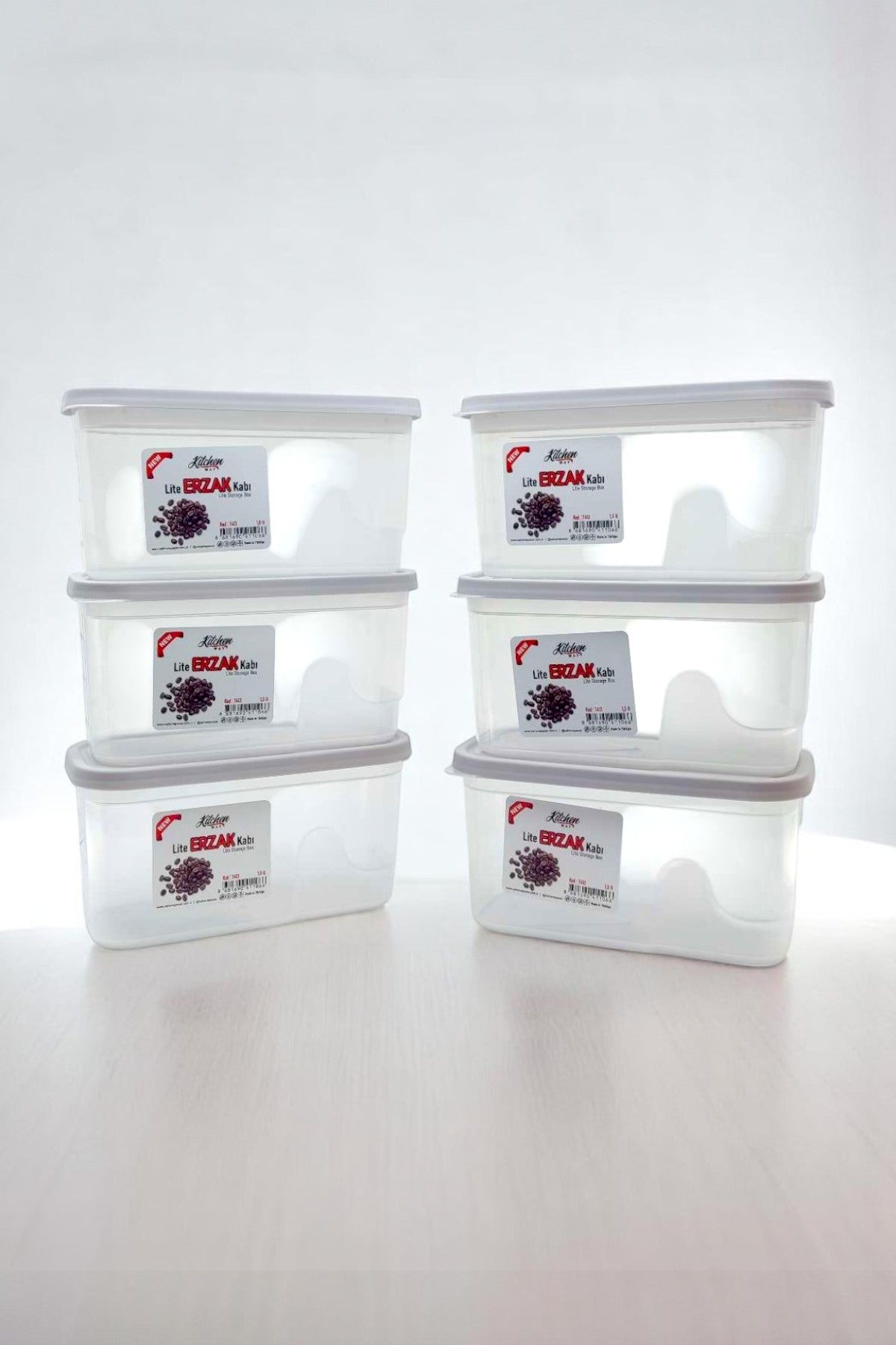 6 Lı Lite Erzak Kabı 1,5Litre T413 FMA411066