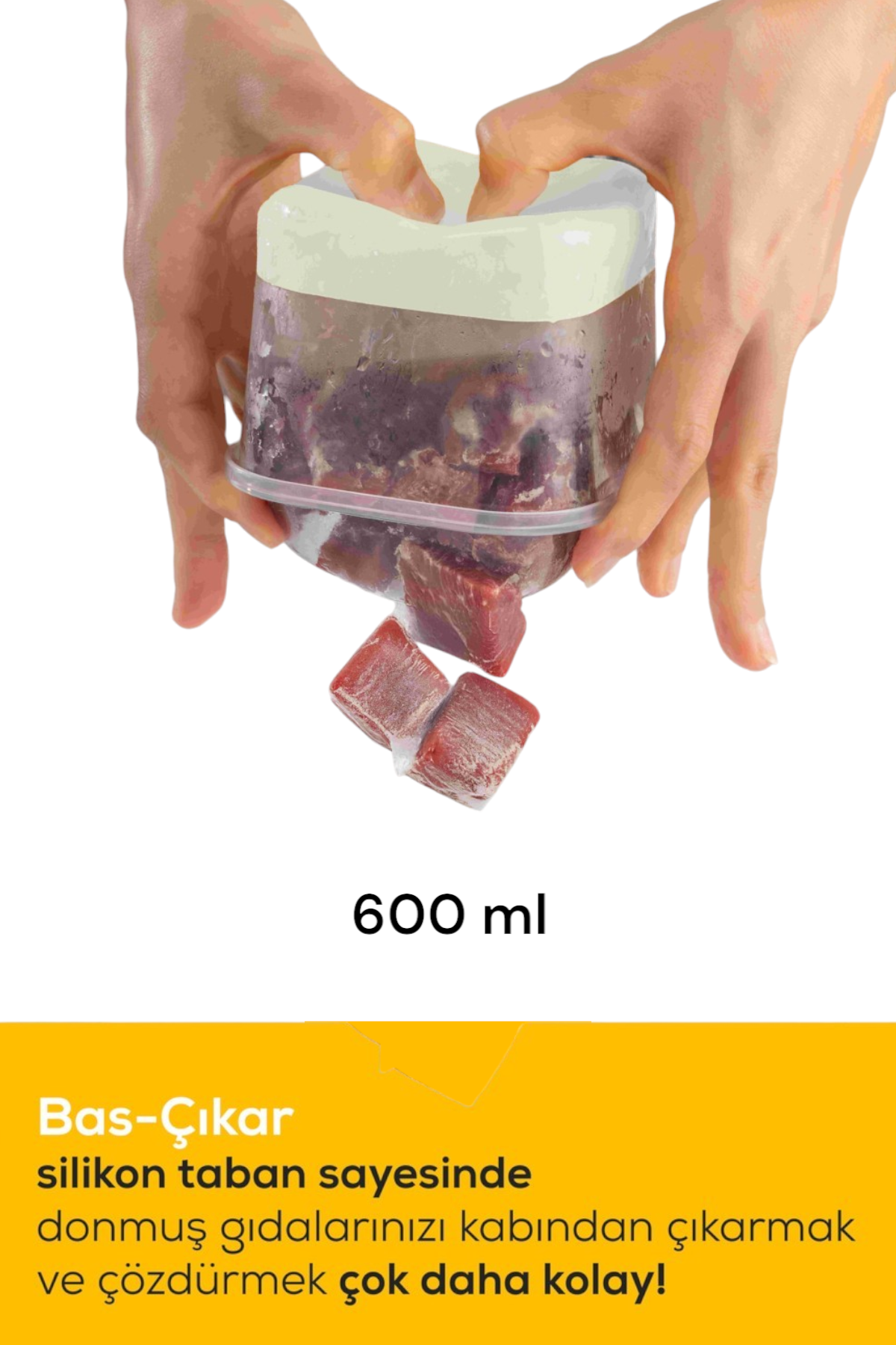 6'lı Nova Dondurucu Saklama Kabı 600ML FMA951081