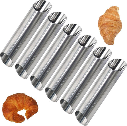 6'lı Kruvasan Kalıbı Kruvasan Hamur Kesici Şekillendirici Pratik Pasta Börek Aparatı KW-3334