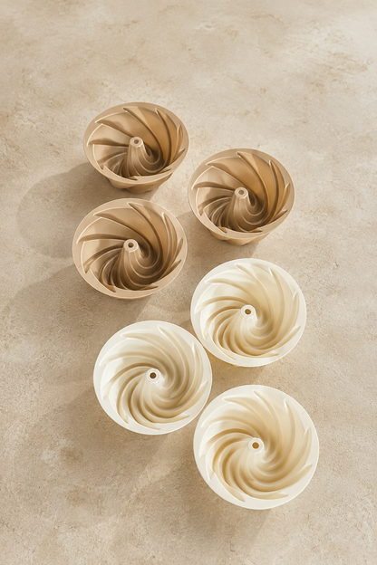 6 Parça Cupcake Silikon Kek Kalıbı Muffin ve Mini Kek Kalıbı Esnek Yapışmaz KW-419 MUEN