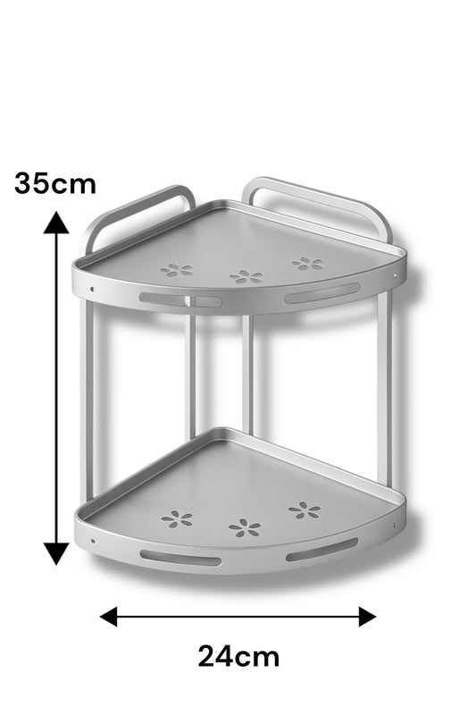 2 Katlı Alüminyum Raf Organizer SHN-2103