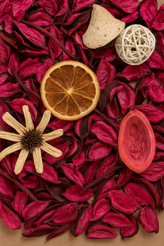 Kırmızı Renkli Kurutulmuş Dökme Kuru Gül 250Gr SHN-2090