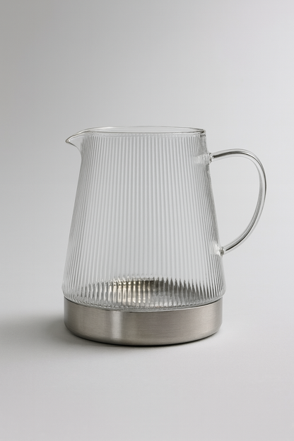 Queen Borosilikat Cam Çaydanlık Seti KW-841