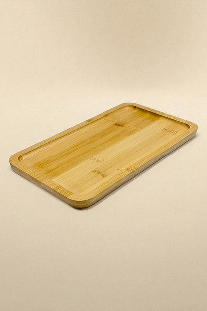 Bambu Dikdörtgen Tepsi Sunumluk 25CM KW-178