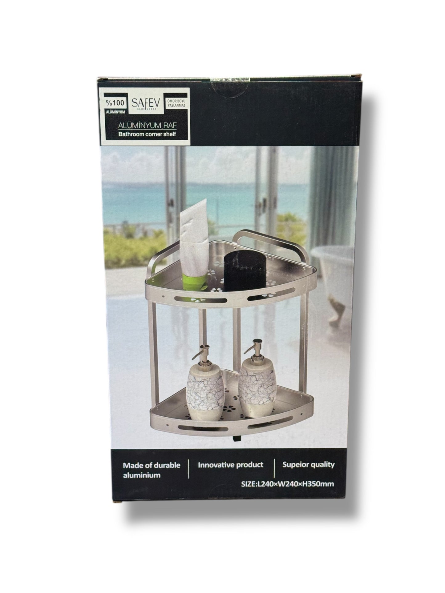 2 Katlı Alüminyum Raf Organizer SHN-2103