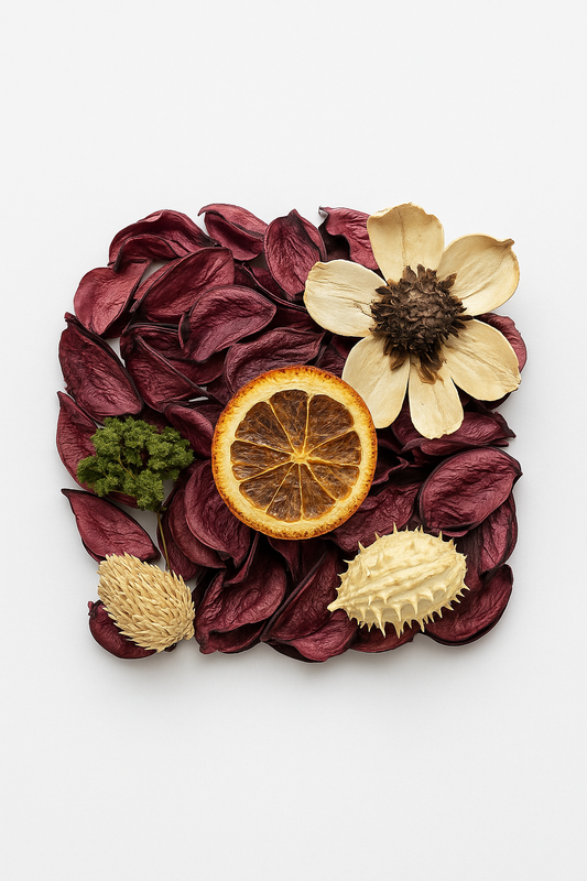 Bordo Renkli Kurutulmuş Dökme Sandal Ağacı Yaprağı SHN-2091