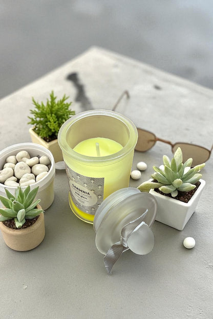 Buz Camlı Kokulu Dekoratif Mum SHN-2002