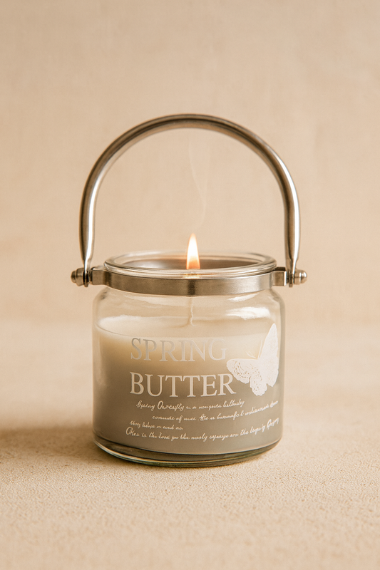 Büyük Boy Kokulu Kavanoz Dekoratif Mum SHN-2000