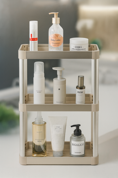 3 Katlı Alüminyum Raf Organizer SHN-2108