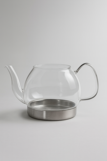 Valeria Borosilikat Cam Çaydanlık Seti KW-839