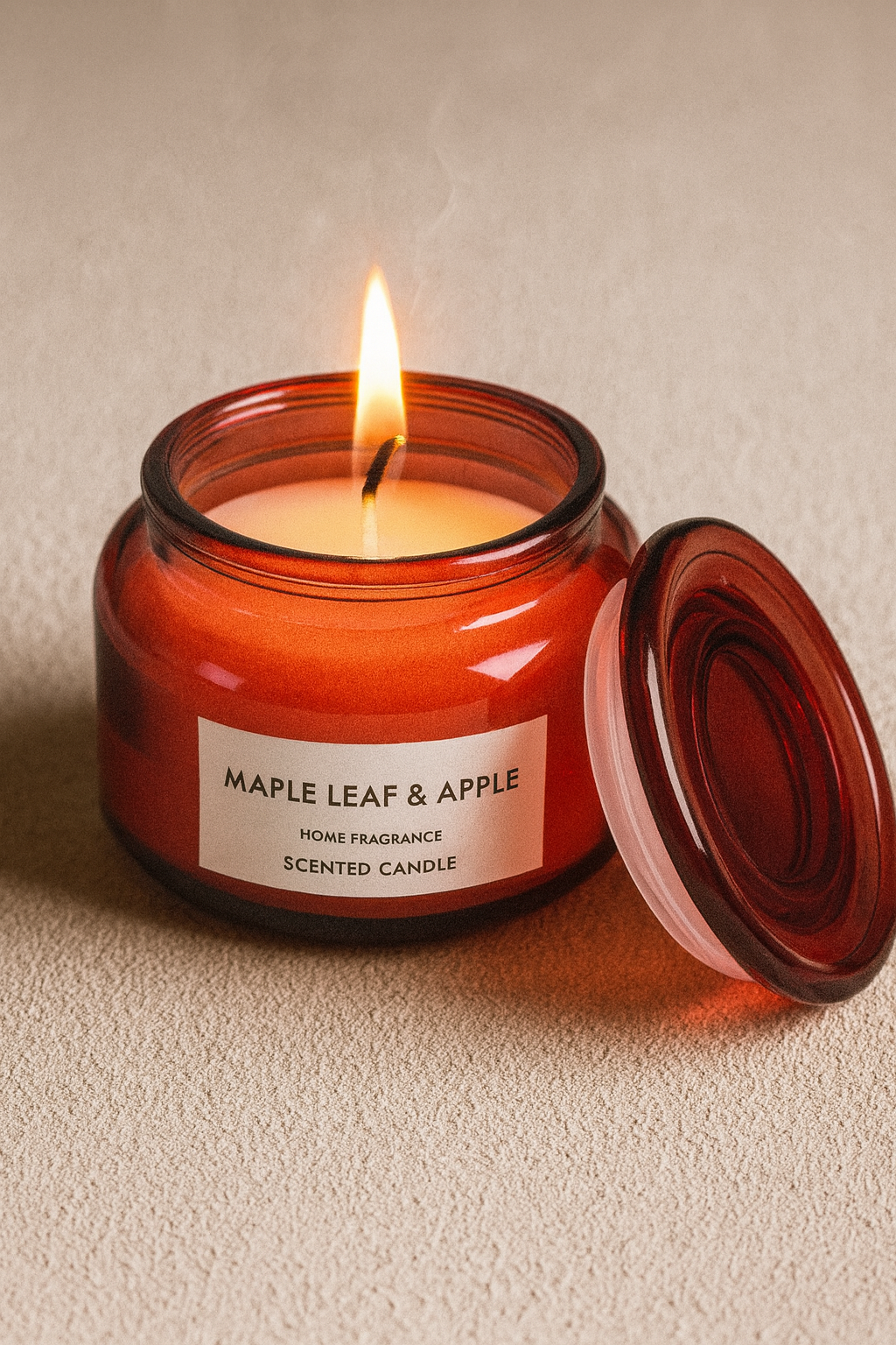 Büyük Boy Kokulu Kavanoz Dekoratif Mum SHN-2008