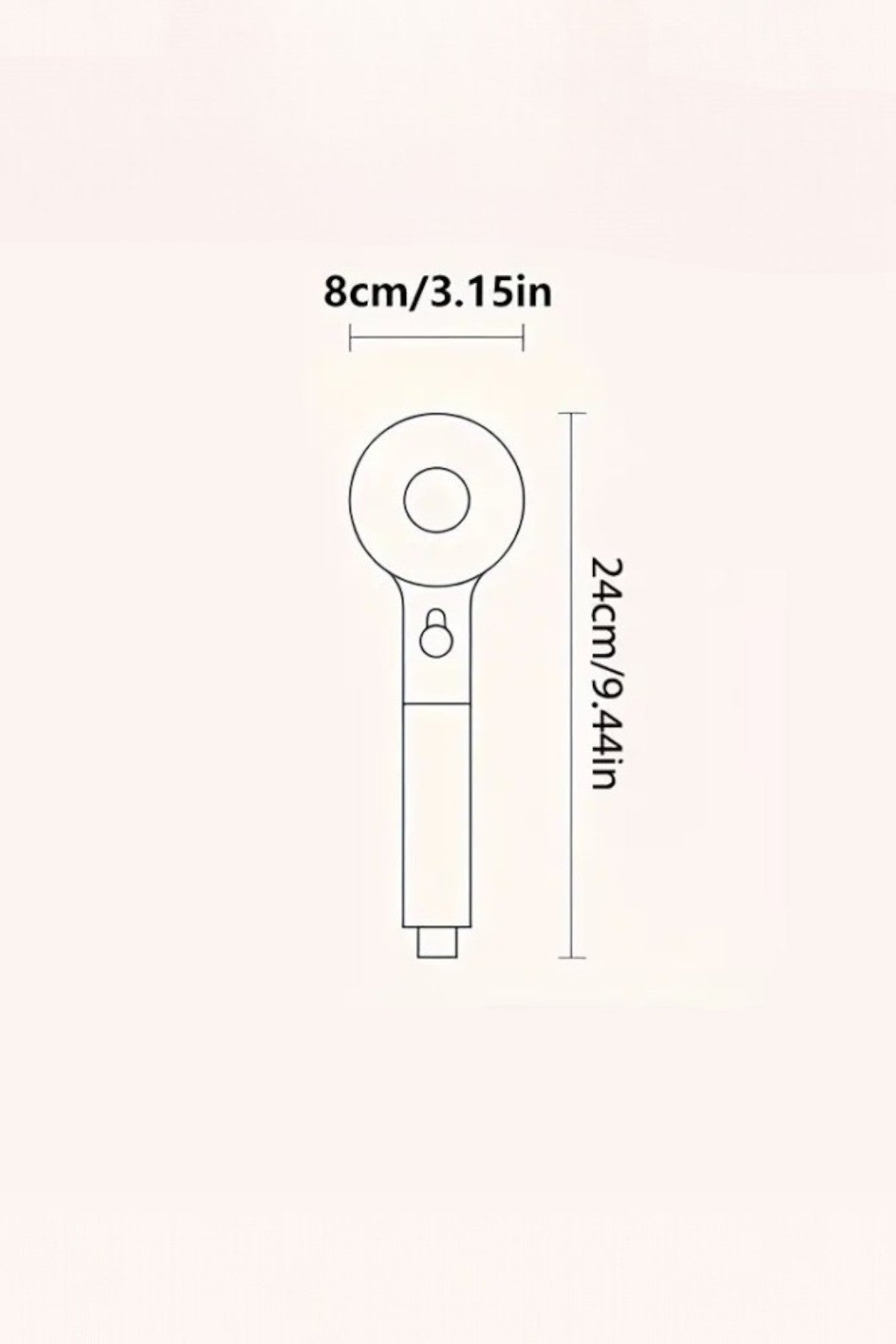 Güçlendirici Filtreli Duş Başlığı SHN-1330