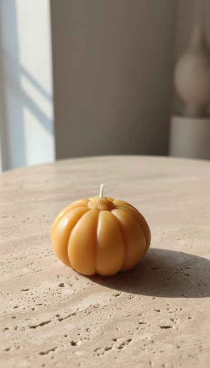 Dekoratif Kabak Mum Şık Tasarımlı Dekoratif Uzun Ömürlü Mum SHN-2051