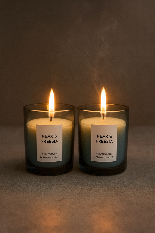 2’li Kokulu Dekoratif Mum SHN-2009