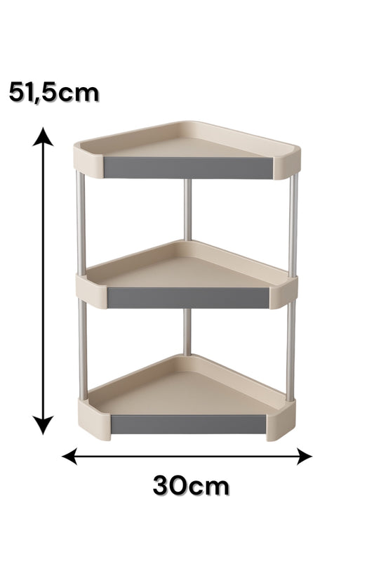 Paslanmaz Aleminyum Duş Köşeliği Şampuanlık Organizer SHN-2110