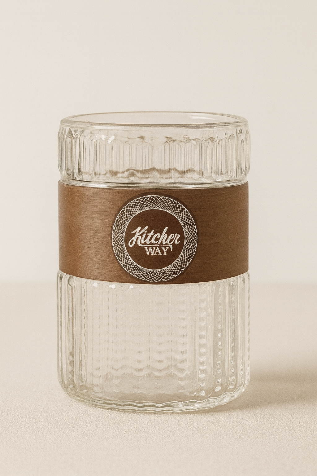 2’li Borosilikat Cam Bardak Akasya Tutamaçlı KW-853