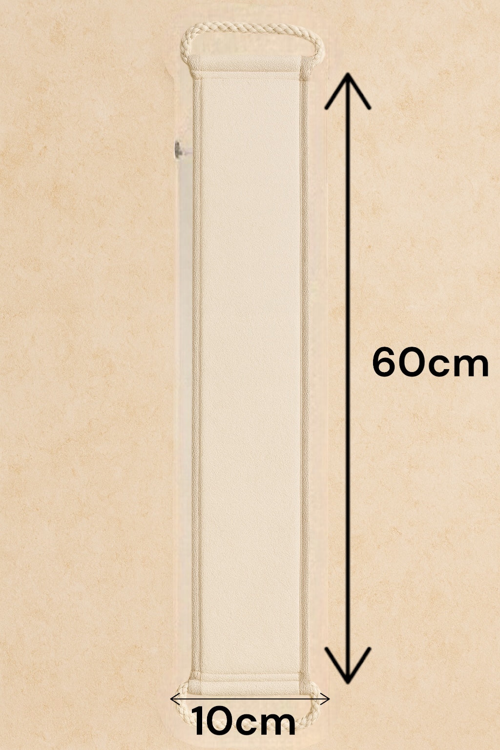 Doğal Banyo Kesesi Cilt Peelingi Doğal Lif Dokulu Temizleme Kesesi SHN-1418