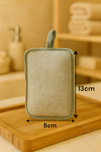 Doğal Banyo Kesesi Cilt Peelingi Arındırma Derin Temizlik Lif Dokulu SHN-1412