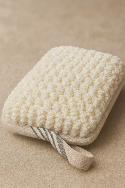 Doğal Banyo Kesesi Cilt Peeling Arındırma Derin Temizlik Lif Dokulu Duş Kesesi SHN-1421