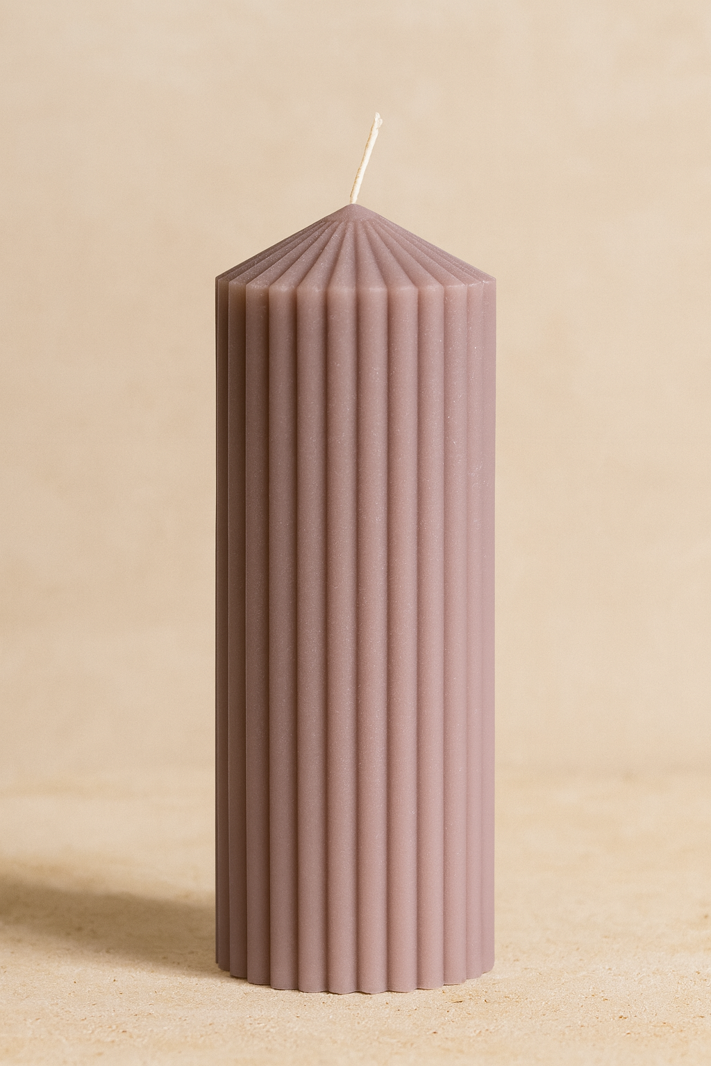 Çizgili Baton Mum Dekoratif Mum Modern Tasarımlı Şık Mum SHN-2014