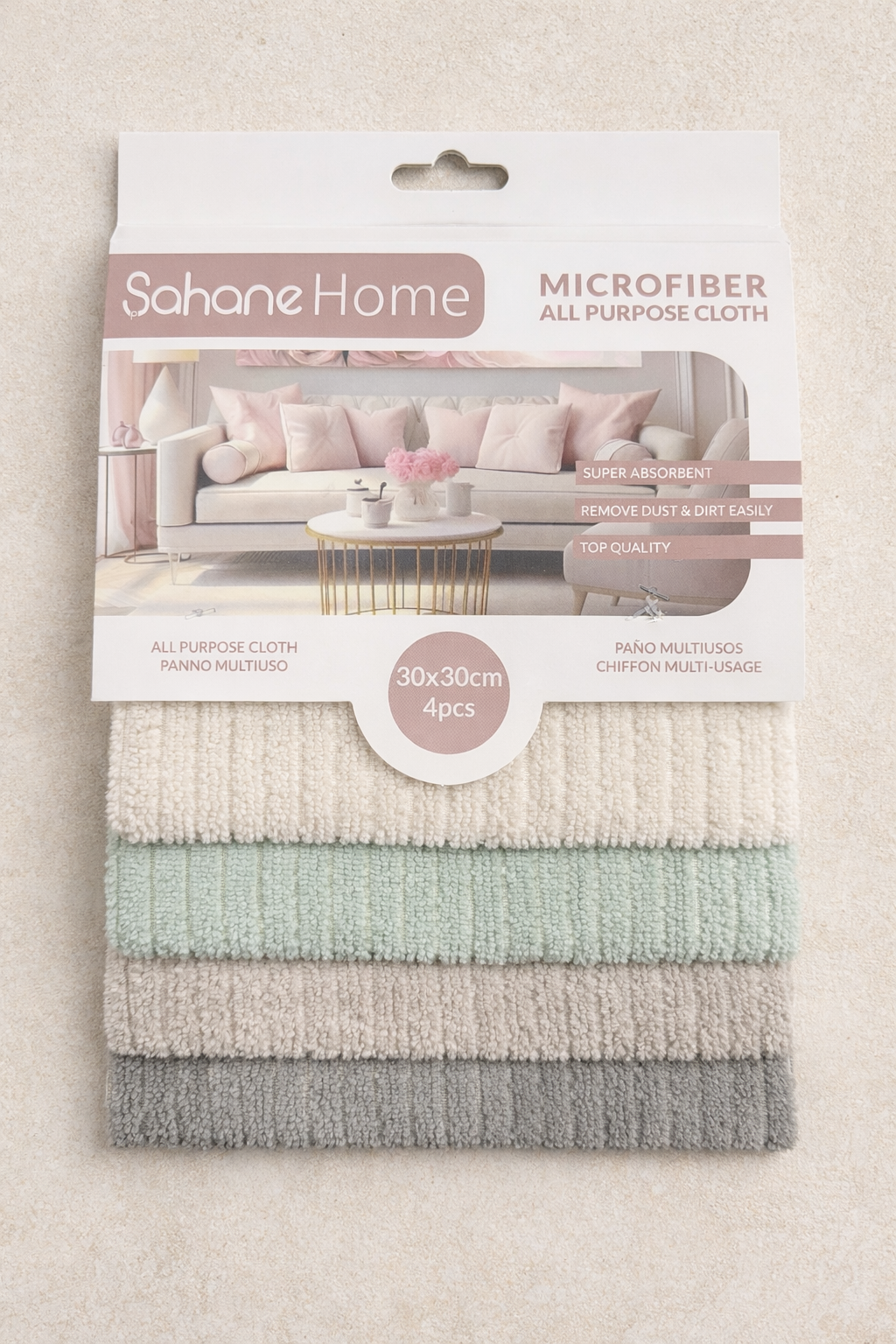 Mikrofiber Bez Çok Amaçlı Temizlik Bezi Yumuşak Dokulu Etkili Temizlik SHN-1304