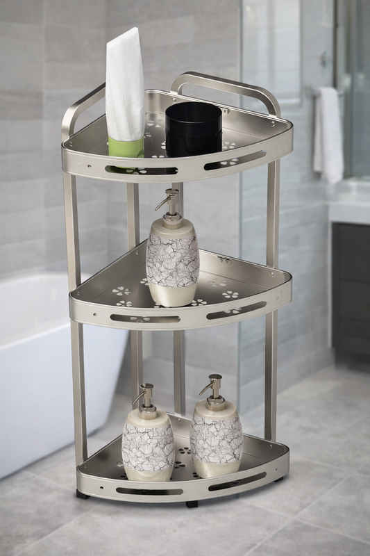 3 Katlı Alüminyum Raf Organizer SHN-2104