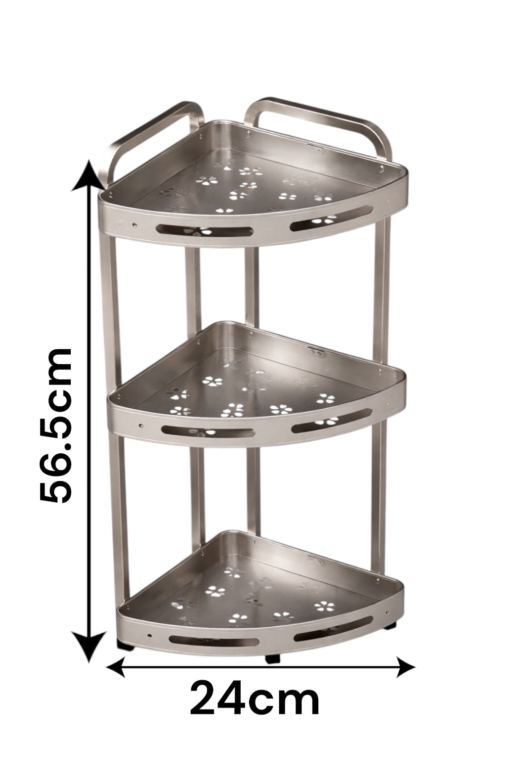 3 Katlı Alüminyum Raf Organizer SHN-2104