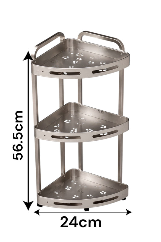 3 Katlı Alüminyum Raf Organizer SHN-2104