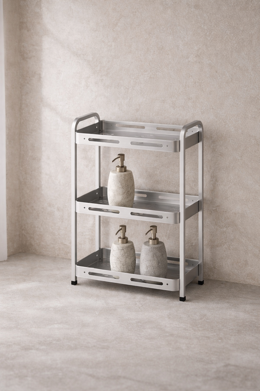 3 Katlı Alüminyum Raf Organizer SHN-2106